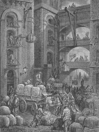 Zakelijke beweging door Gustave after Dore
